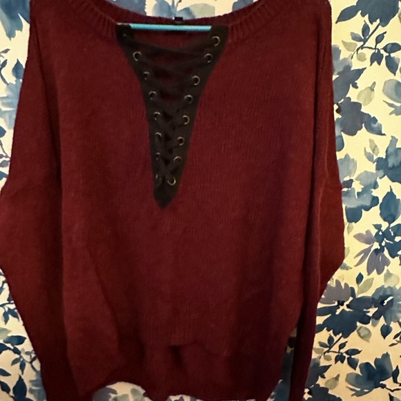 Women size L Express Sweatshirt - Picture 4 of 5